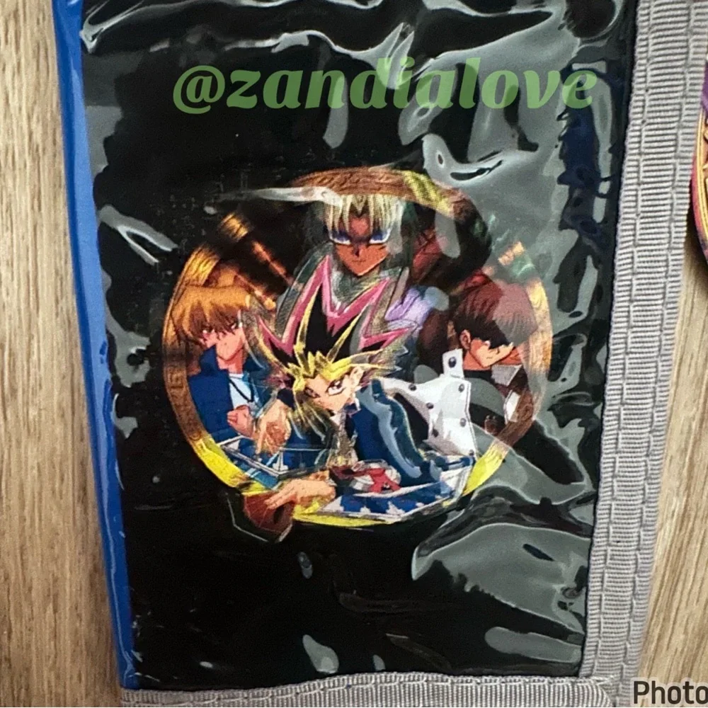 vintage 1996 Yu-Gi-Oh! trifold wallet NEW